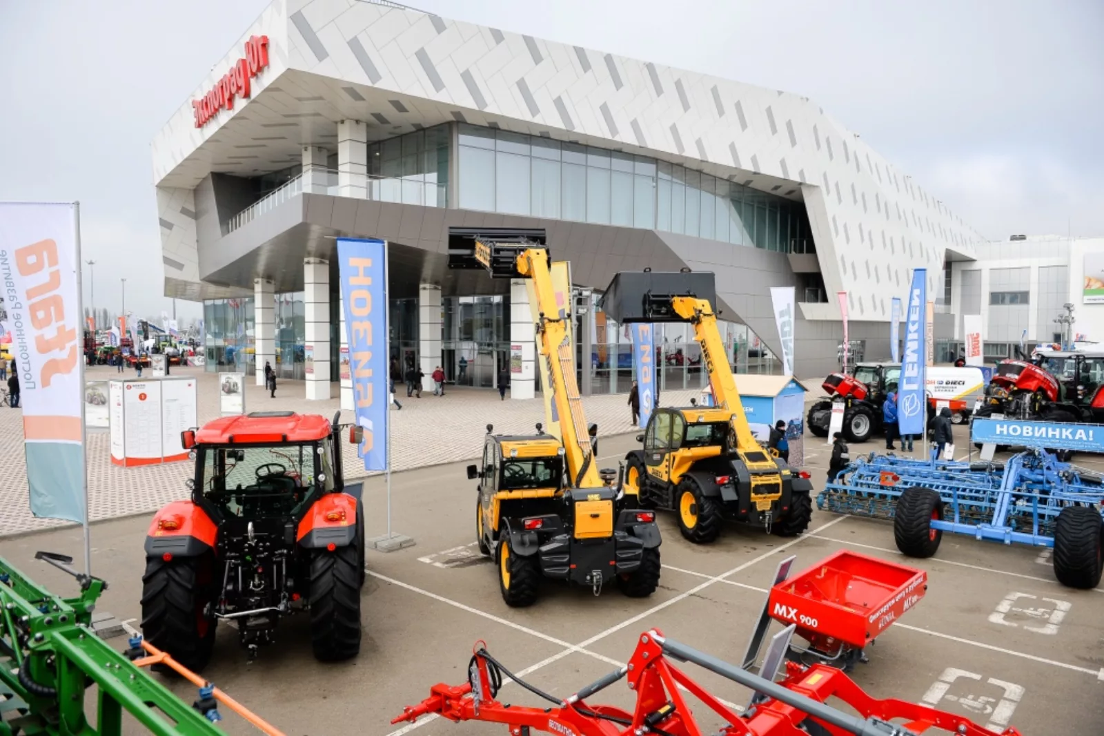 «ЮГАГРО 2019»,«Ростсельмаш»,«РОСАГРОТРЕЙД»,CLAAS
