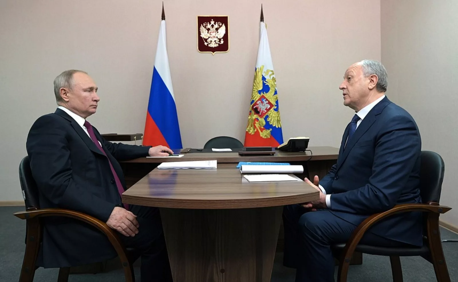 Из разговора Владимира Путина с Валерием Радаевым во время визита Президента 12 апреля в Саратовскую область.